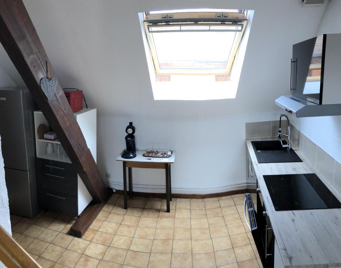 Gite Des 5 Cigognes Rouge Mittelwihr Exteriör bild