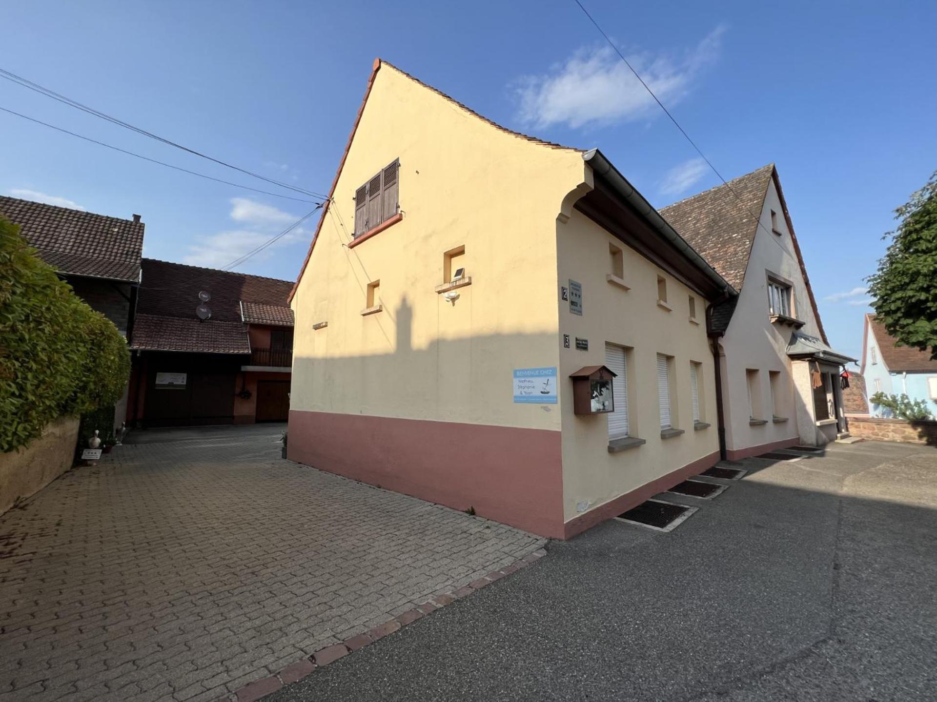 Gite Des 5 Cigognes Rouge Mittelwihr Exteriör bild